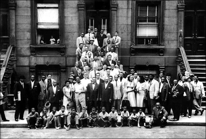 Harlem photo by Art Kane